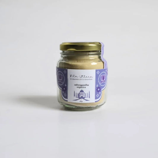 Organic Ashwagandha Powder. Stress, anxiety, depression. Lack of concentration. Helps regulate the menstrual cycle. Menopause support. Sexual potency. Protects the brain.