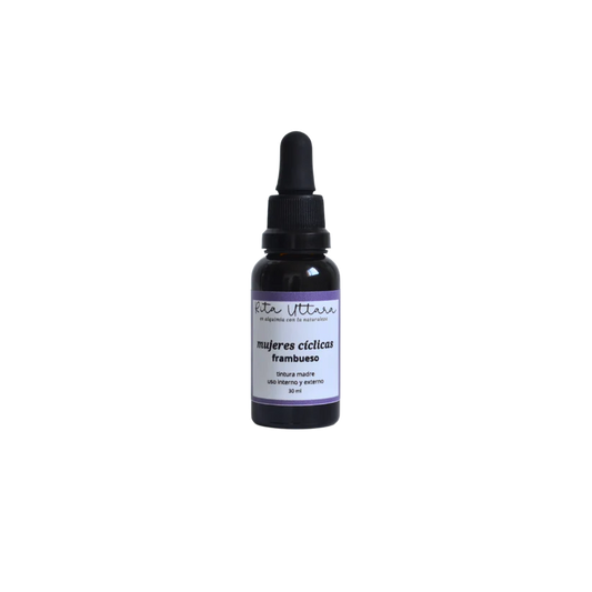 Organic raspberry drops. Herbal tincture. Clean the uterus. A natural hug for your menstrual cycle, balancing and strengthening your feminine energy Dropper bottle