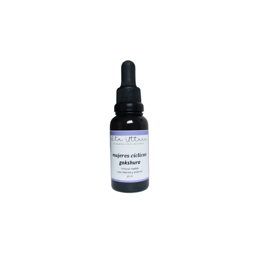 Gokshura Drops. Herbal tincture. Helps relieve premenstrual symptoms and pain, as well as those associated with menopause. Helps eliminate stones. Maintains a healthy libido. Supports healthy immune system function.