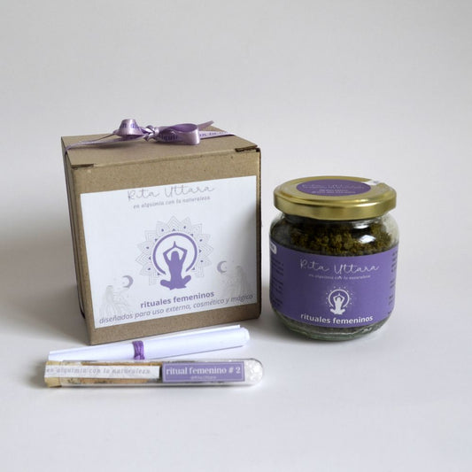 Correct Path feminine ritual x 160 grams. Includes: surprise potion, words of power, instructions and packaging box. Designed for external, cosmetic and magical use only