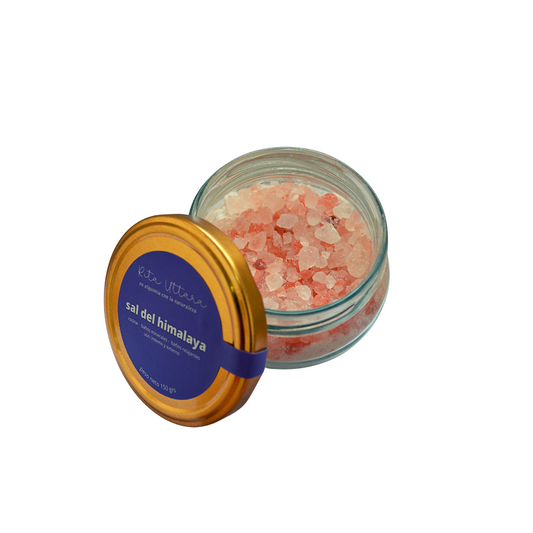 Himalayan pink salt x 150 gr. Uses: Kitchen, Mineral baths, Relaxing baths, Energy baths. Therapeutic baths.