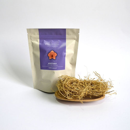 Vetiver Root. Powerful disinfectant. Helps clean impurities from the uterus, eliminate uterine infections, purify the female body