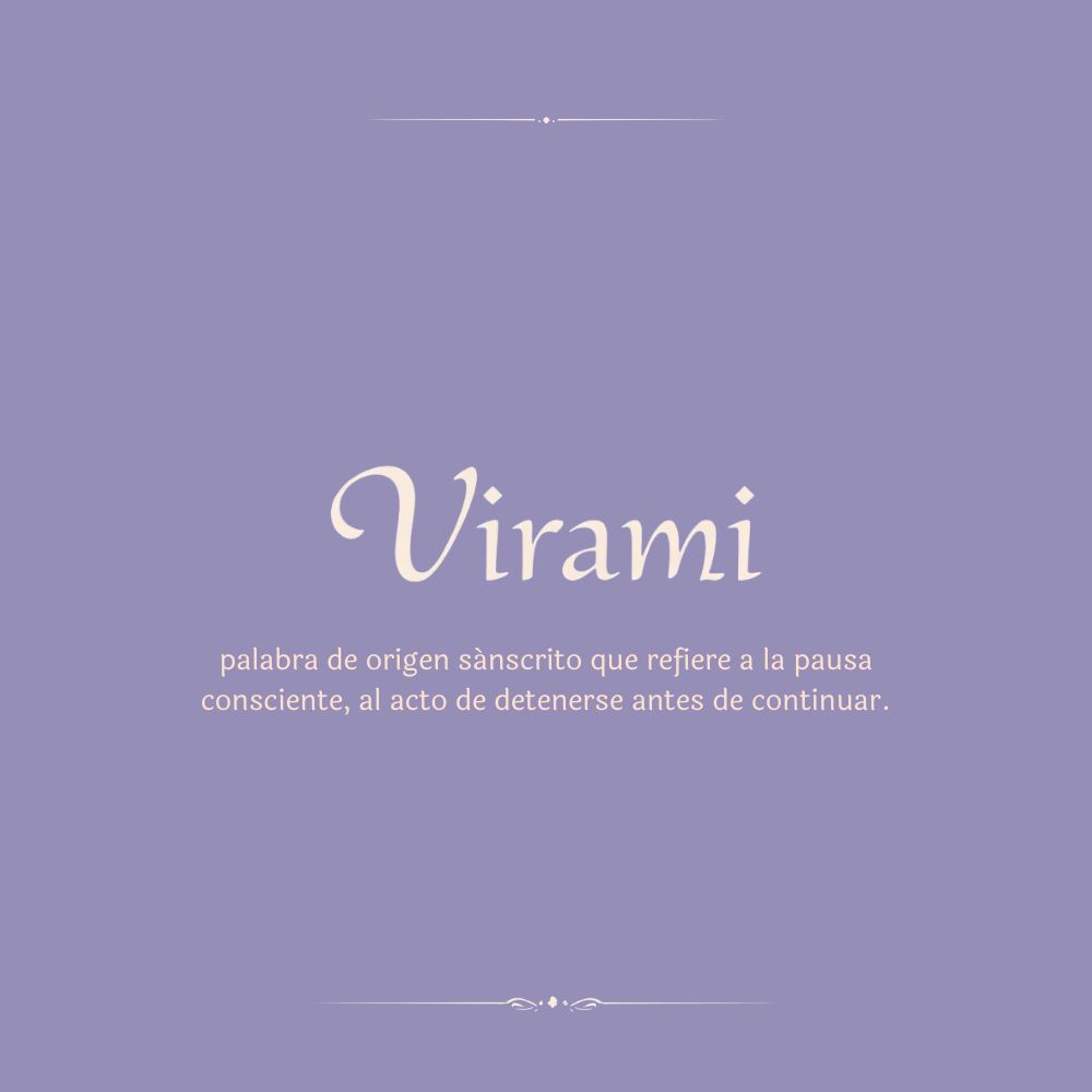 VIRAMI Ritual curado para acompañar un cierre consciente